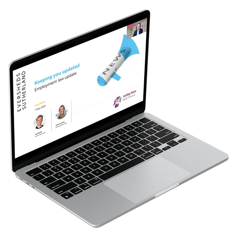 Employment Law Update on Laptop